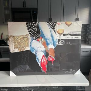 BRAND NEW! Large canvas hanging picture.